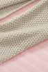 Henley Button Placket Side Slit Drop Shoulder Pullover Knit Sweater